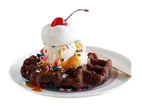 Waffle Sundae 